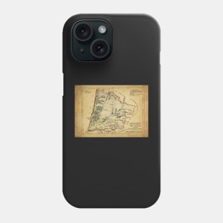 Old Map - Vintage - Landes Department Phone Case