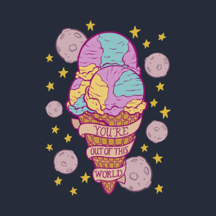 Out of This World Ice Cream T-Shirt