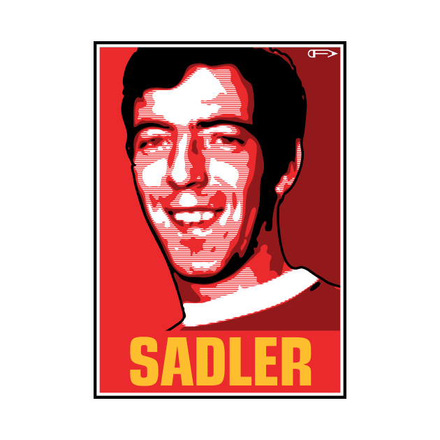 Sadler - MUFC by David Foy Art