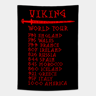 Viking World Tour Sword Tapestry