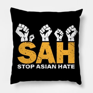 Stop Asian Hate Crimes asian community supporter Pillow