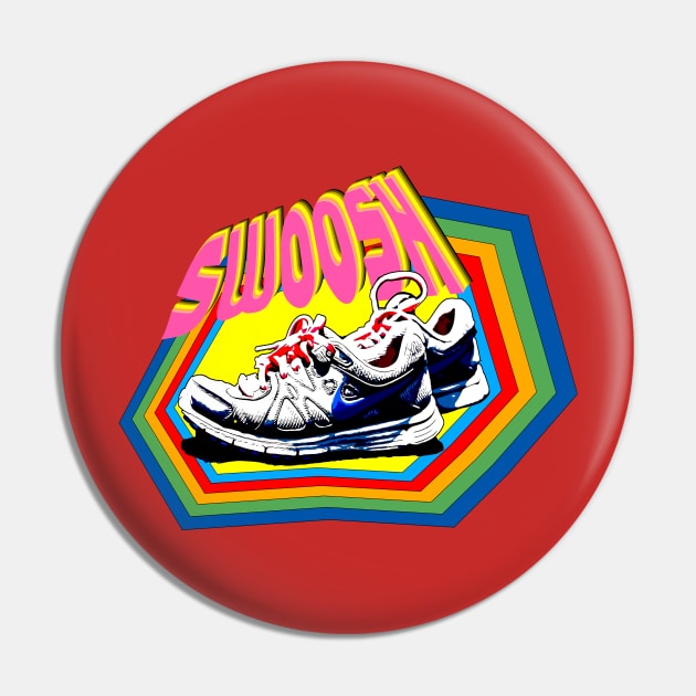 Swoosh Pin by RoxanneG