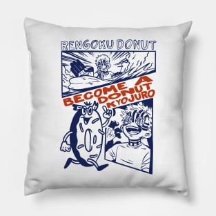 rengoku donut - become a donut kyojuro Pillow