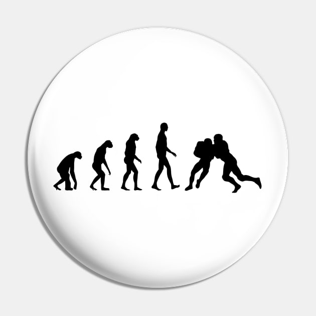 Evolution football Pin by nektarinchen