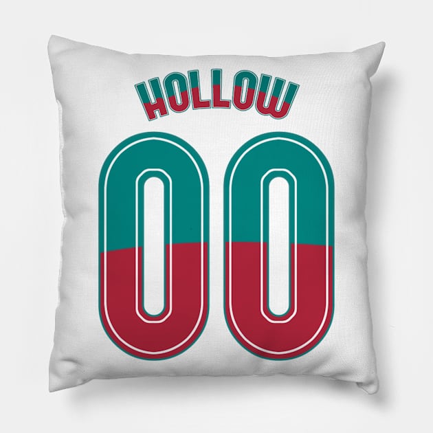 HOLLOW Jersey [ 00 ] Pillow by hollowLifestyle