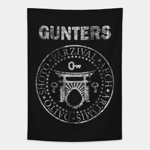 The Gunters Vintage Option Tapestry by machmigo