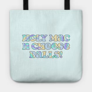 F1 Quote "Holy Mac N Cheese Balls!" by Daniël Ricciardo Tote