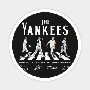 New York Savages - White - Yankees Savages - Magnet