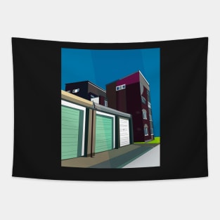 Peterlee Garages Tapestry