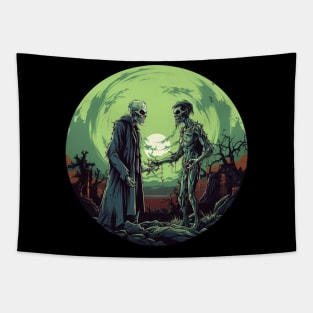 Vampires and Zombies Tapestry