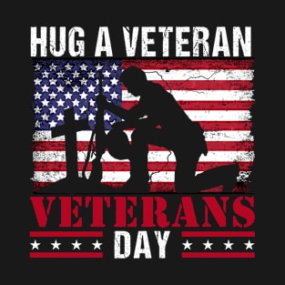 Hug A Veteran Veteran Day T-Shirt