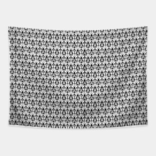 Goth pattern Tapestry