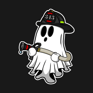 Ghost Firefighter Hose T-Shirt