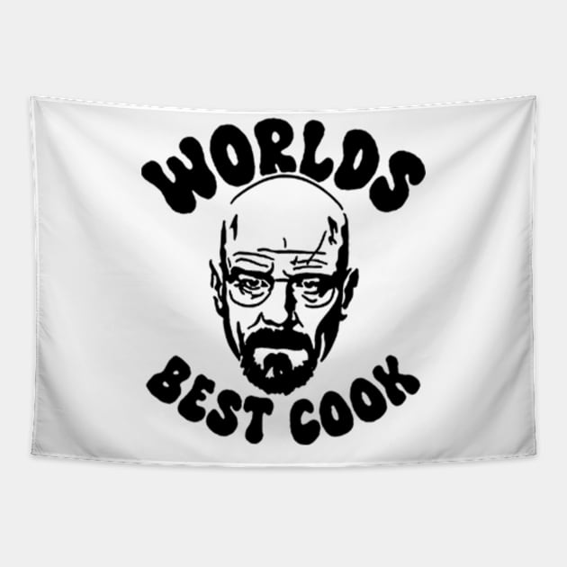 Worlds Best Cook Tapestry by nze pen