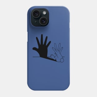 Rabbit Hand Shadow Classic 1 Phone Case