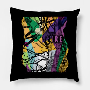 The cure - Wpap vintage Pillow