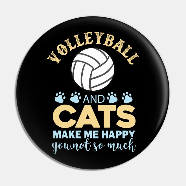 volleyball and cats make me happy you Pin by busines_night