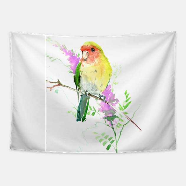 Lovebird Tapestry by surenart