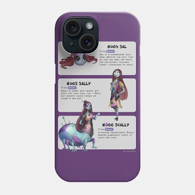 Sally Evolution Phone Case by disneyevolutions