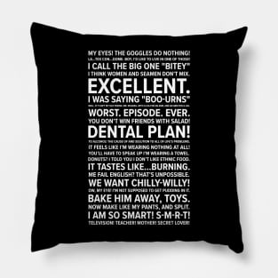 Simpsons Quotes Pillow