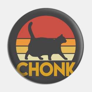 Funny Fat Cats Chonk Cat Pin