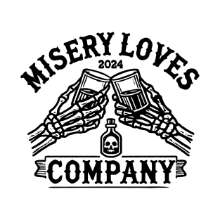 Misery Loves Company Drinking Shirt T-Shirt