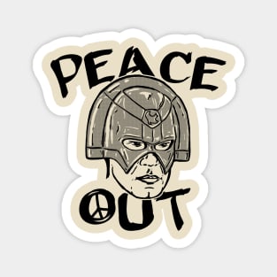 Peace Out (Peacemaker) Magnet