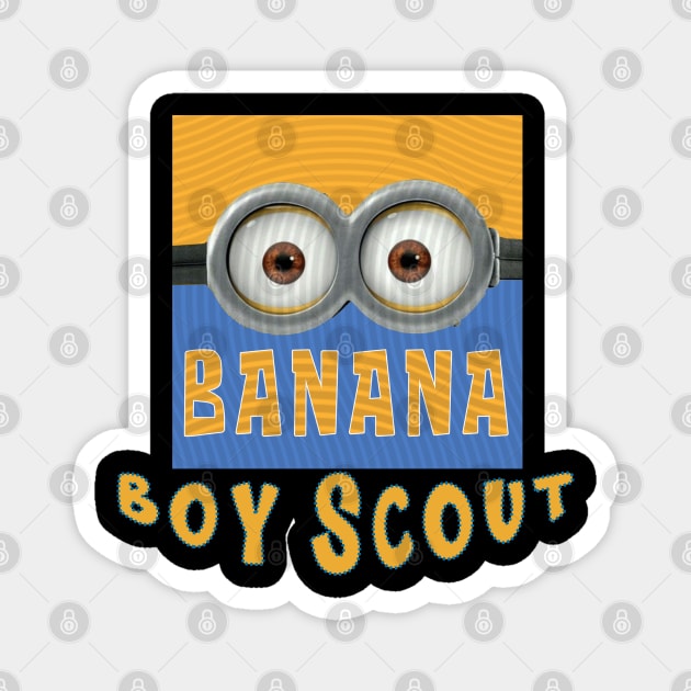 DESPICABLE MINION AMERICA BOY SCOUT Magnet by LuckYA