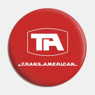 Transamerican Airlines - White Pin