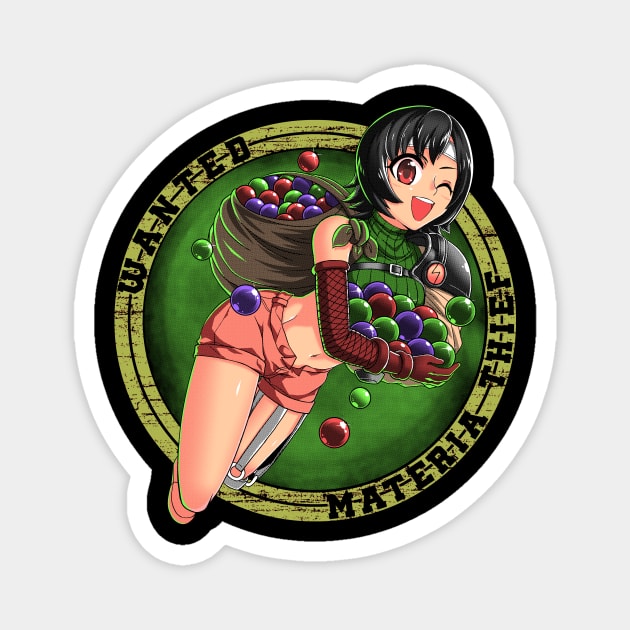 Materia Thief Magnet by CoinboxTees