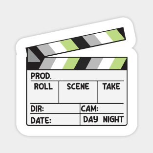 Film Slate - Agender Pride Magnet