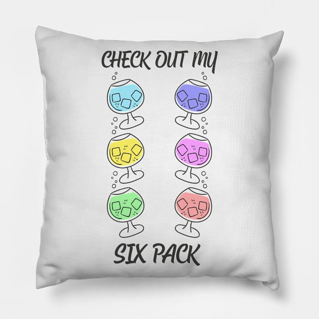 check out my six pack Pillow by MissSwass