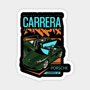 Exotic Porsche Carrera GT Magnet