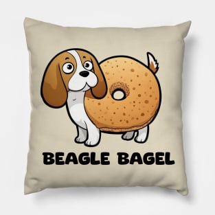 Beagle Bagel Pillow