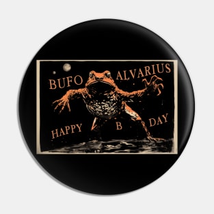 Bufo Alvarius Pin