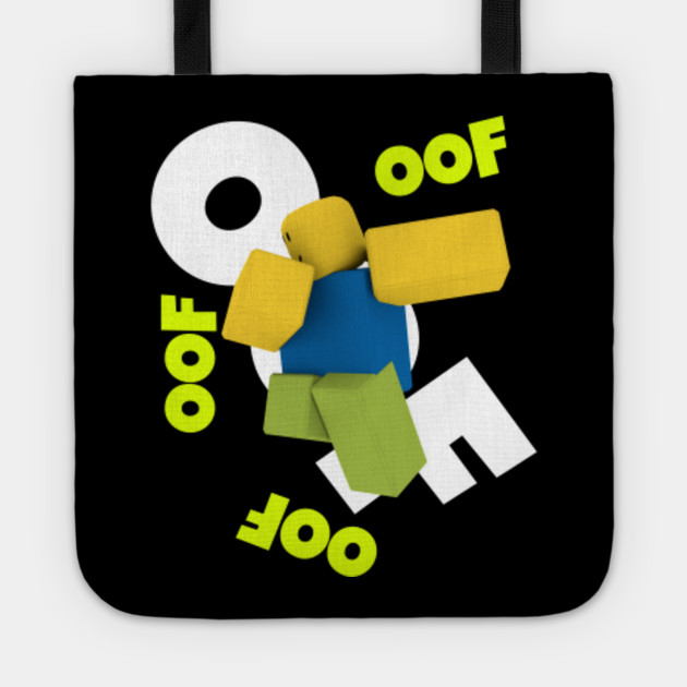 Roblox Oof Dancing Dabbing Noob Gifts For Gamers Roblox Tote Teepublic Au - roblox dabing noob