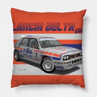 Lancia Delta EVO GrpA Pillow