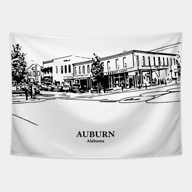 Auburn - Alabama Tapestry by Lakeric