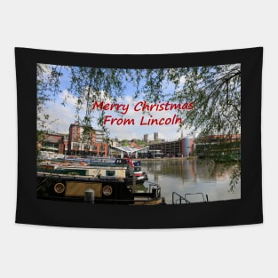 Merry Christmas From Lincoln 2 Tapestry