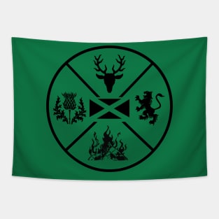 Clan MacKenzie Scotland Forever T-Shirt Tapestry