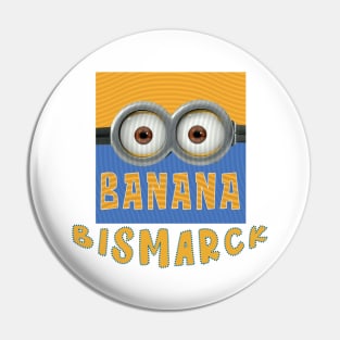 DESPICABLE MINION AMERICA BISMARCK Pin