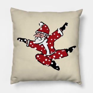 Dancing Santa 9 Pillow