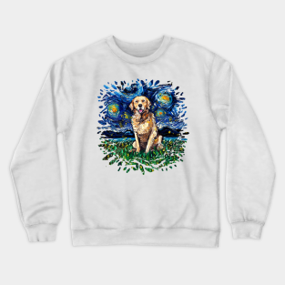 Golden Retriever Crewneck Sweatshirts Teepublic