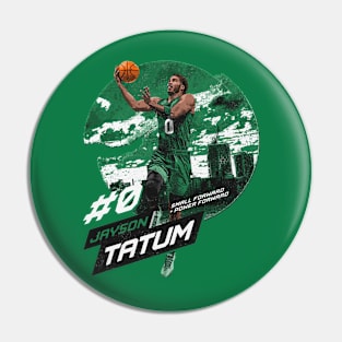 Jayson Tatum Boston City Emblem Pin