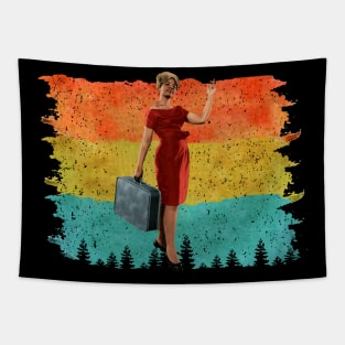 The Queen of Motown Mary Nostalgia Fashion Tapestry