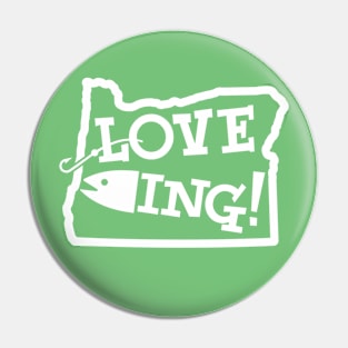 Love Fishing Pin