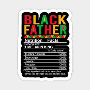 Juneteenth Dad Black Father Dope Black Dad King Father's Day Magnet