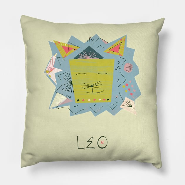 Leo Pillow by nosheendesigns