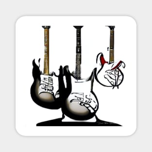 Guitar 7 Magnet