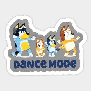 Dance model is hilarious - Bluey - Sticker Kiss-Cut Sticker 2 x 2 sold by  DECK TWO, SKU 785385, Printerval